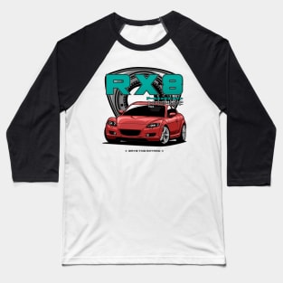 Mazda RX8 Baseball T-Shirt